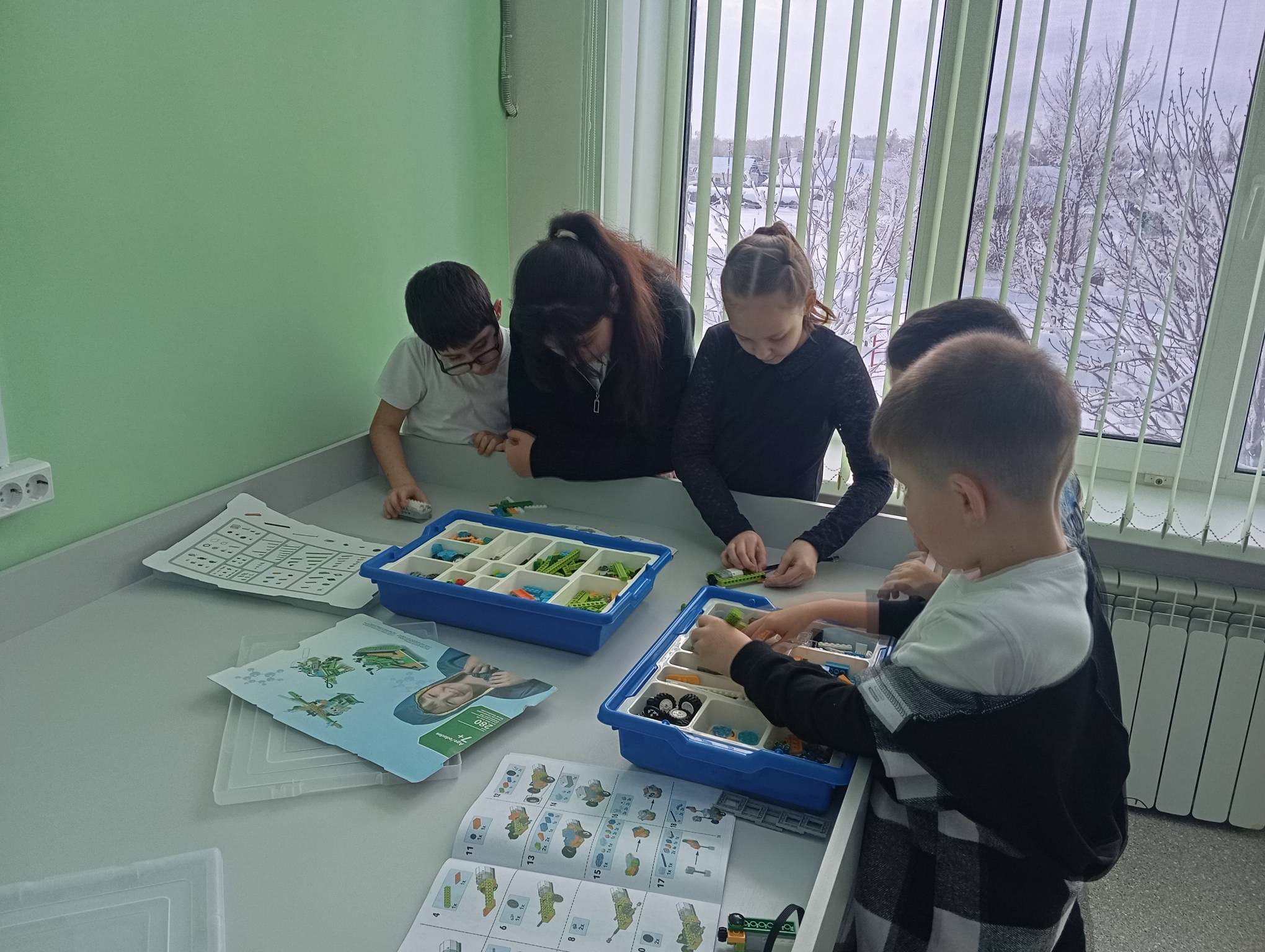 Открытый мастер-класс по Lego-конструированию WeDo.